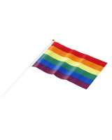 Regnbue hndflag (10 stk)