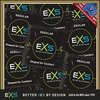 .10 stk. EXS - Regular kondomer