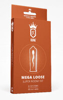 .KUNG Mega Loose kondomer - 6 stk. ske
