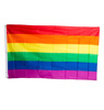 Regnbue flag nylon 90x150cm